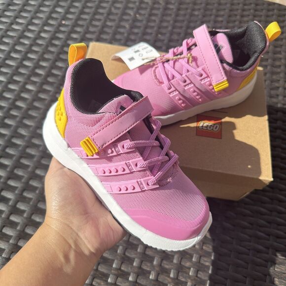 Adidas x LEGO Racer TR21 Elastic Laces and Top Strap Kid's Shoes ID7367 - Picture 7 of 16